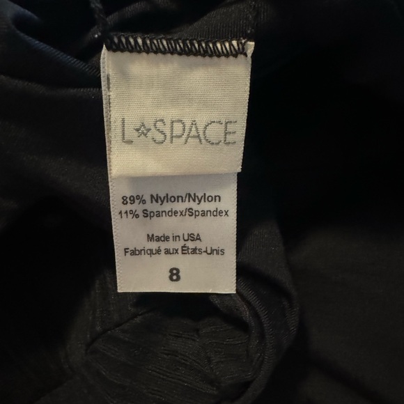 WOMENS size 8 L Space black bathing suit - Picture 6 of 6